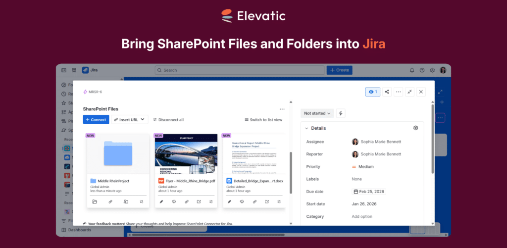 SharePoint Connector for Jira - Cloud - Highlight 1 (1)