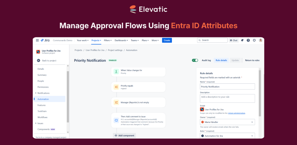 User Profiles for Jira