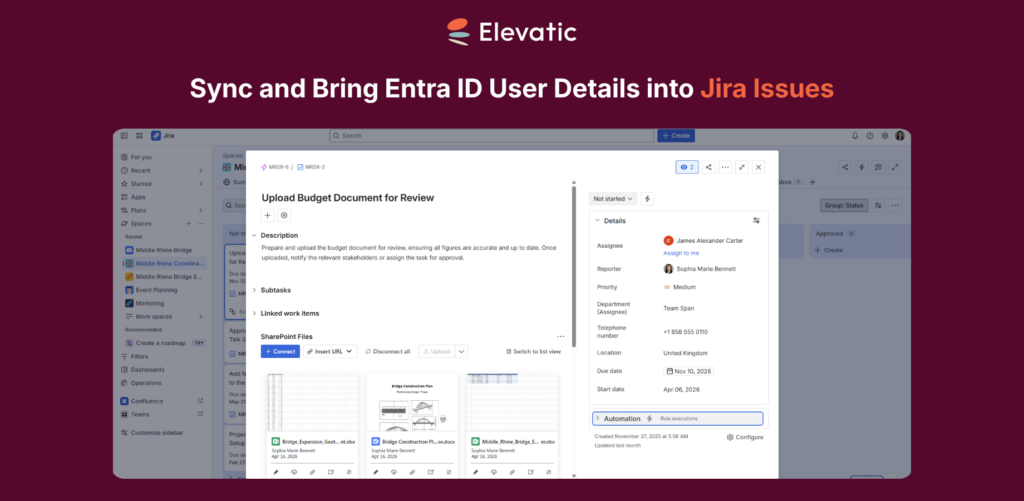 User Profiles for Jira