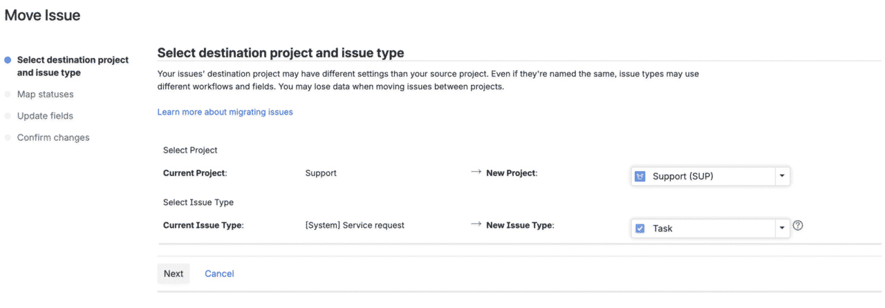 How to move Jira issues